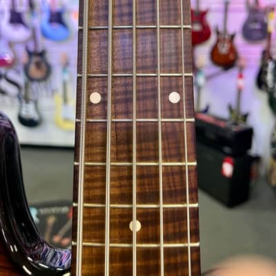 Wilkins Exotic 5 String Bass Made In USA with Gig Bag - Pre Owned image 12