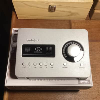Universal Audio Apollo Solo Heritage Edition Thunderbolt 3 Audio Interface 2020 - Present - Silver image 3