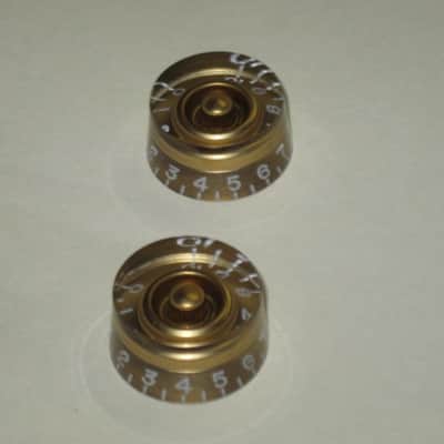 TWO new genuine Gibson GOLD SPEED KNOBS (ONLY TWO of the 4 knobs from the PRSK-020 set are for sale) image 12