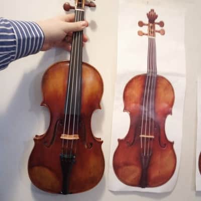 Handcrafted Soloist-Quality copy of Il Cannone Guarnerius of 1743 (Paganini's Cannon) image 8