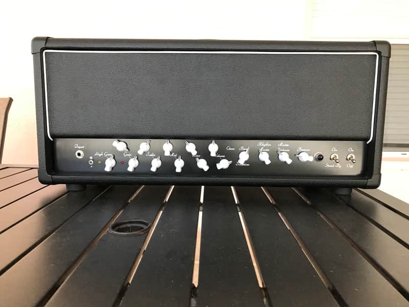 Landry Amps PLX+ Plexi 50 Watt Head with NOS Mullard Mustard Caps image 1