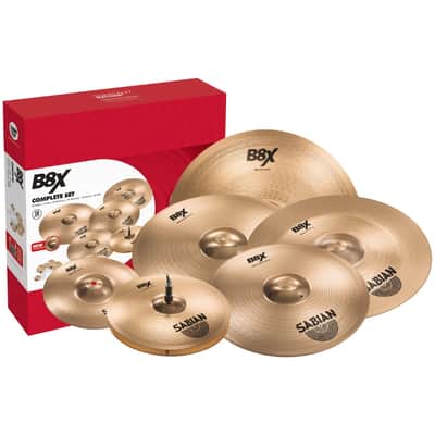 Sabian B8X Complete Set 10" / 14" / 16" / 18" / 18" / 20" Cymbal Pack