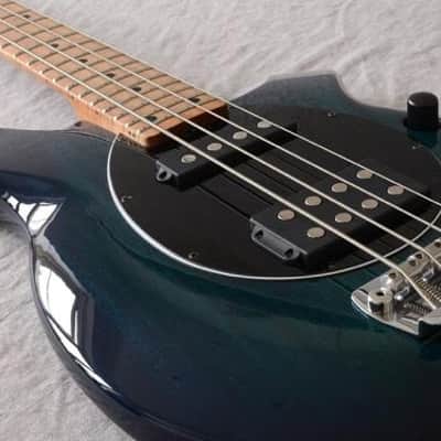 MusicMan Bongo 4 Bass | PDN Neptune Blue Roasted Neck Ltd Edition image 8