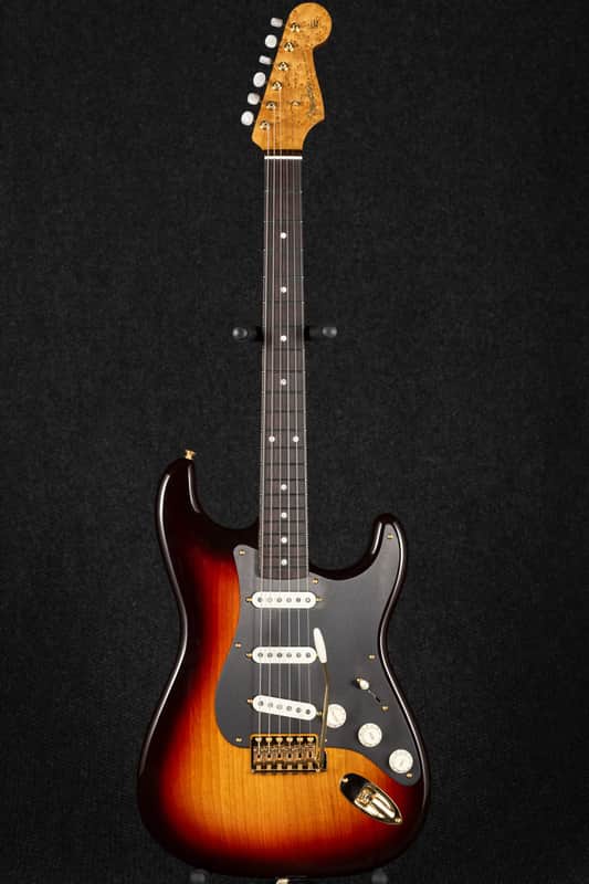Fender Custom Shop American Custom Strat Roasted Birdseye - 2-Tone Sunburst image 1