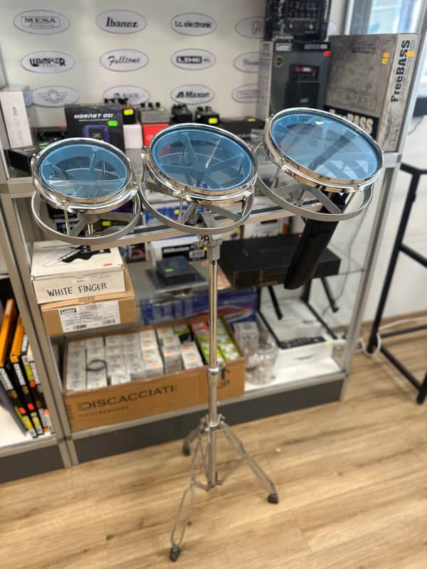 Percussion Plus 3x Roto-Toms & Stand (6", 8", 10") image 1