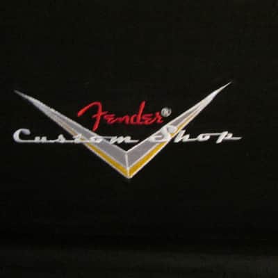 Fender Custom Shop Center Pocket Hard Shell Case Black w/Black Interior NM/M image 6
