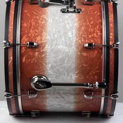 Ludwig USA 20/12/14" Neusonic Downbeat Outfit - VIDEO Fireburst Pearl w/ Maxwell Ludwig Rail image 13