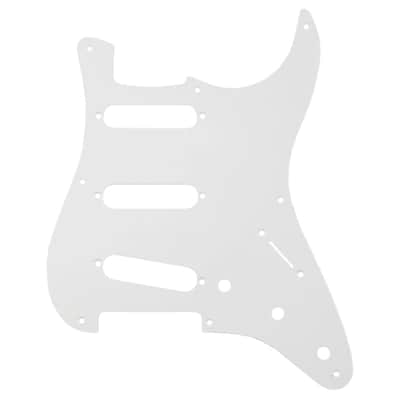 Fender Pure Vintage Pickguard '56/'59 Stratocaster, 8-Hole Mount, Eggshell, 1-Ply image 1