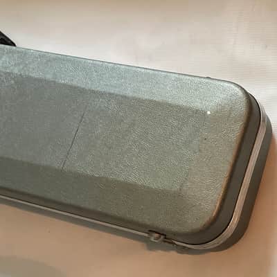 1980's Charvel Jackson Model Series Grey Chainsaw Bass Guitar Case image 4