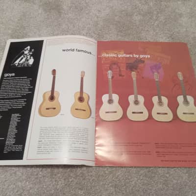 Vintage 1971 Goya Guitar Catalog! Rare, Original! Rare, Original Case Candy, Paperwork! image 2