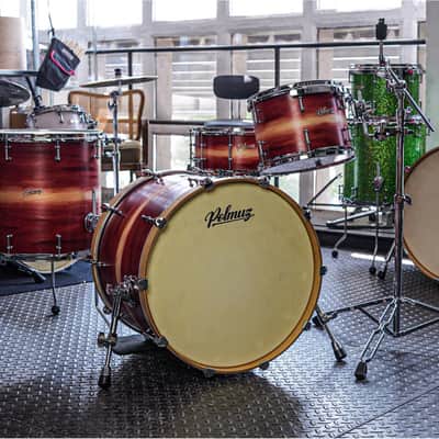 Polmuz Maple Model 1 - 22/12/16/14SD - Artist Red Jatoba Fade image 2