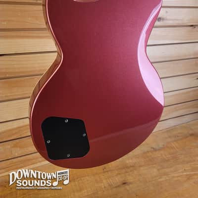 2021 D'Angelico Premier Atlantic Single-Cut Electric Guitar with D'Angelico Gig Bag - Oxblood, 8lbs 4oz image 7