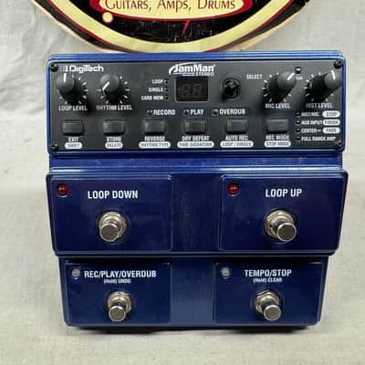 DigiTech JML2 JamMan jam man Stereo Phrase Looper Looping Pedal with Power Supply image 2