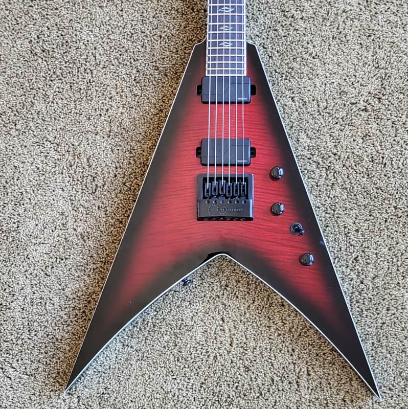 Dean Vengeance Select Evertune Fluence Electric Guitar - 2021 Black Cherry Burst image 1