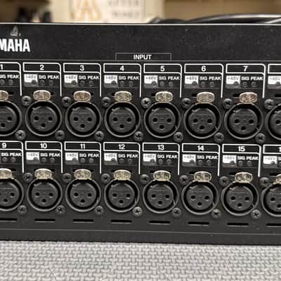 Yamaha Rio1608-D 16 Channel I/O Rack 2012 - Present - Black image 2