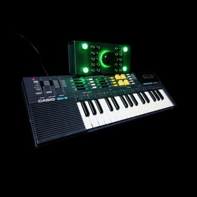 Casio SK-8 Sampling Keyboard + Patch Bay + Pitch Mod image 1