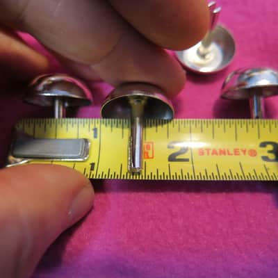 Gibson-TKL ball feet case studs for vintage guitar case luthier repair project es 335 sg L5 175 Les paul image 6