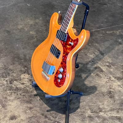 1960s Mosrite Joe Maphis Bass - Natural Spruce image 8