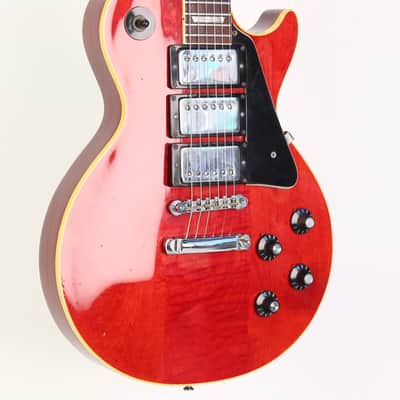 Gibson Custom Les Paul  1970 - Cherry -VIDEO- Cherry 3 Pat No Sticker pickups image 4