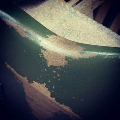 201707 :: Baldman's Relic "We Want You!" Stratocaster in Army Green :: Aged Vintage Roadworn image 16