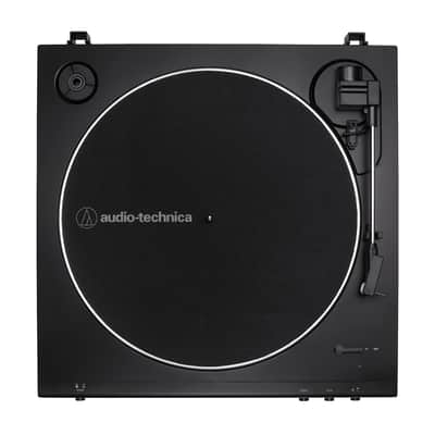 Audio-Technica AT-LP60X-BK Fully Automatic Belt-Drive Stereo Turntable, Black image 7