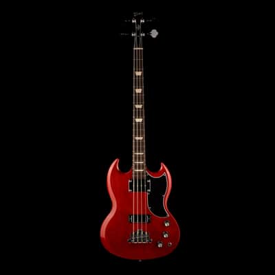 Gibson SG Standard Bass Heritage Cherry with Case - Serial # 203450005 - Demo image 2