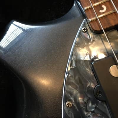 Ernie Ball Music Man Bongo 4 Left- Handed HH Bass Guitar Sapphire Black image 4