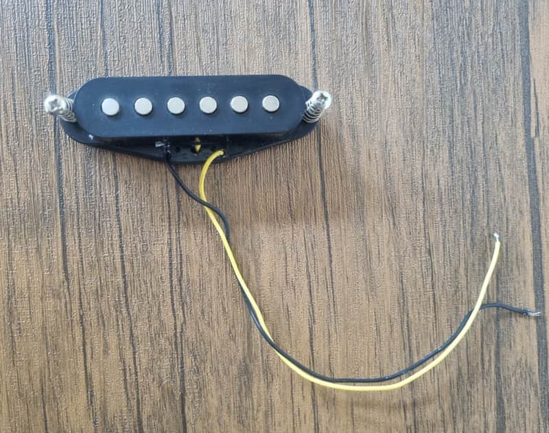 Stratocaster Strat Single Coil Pickup - Black image 1
