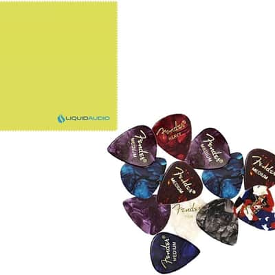 Liquid Audio Fender Classic Series Wood Case Stratocaster®/Telecaster®, Tweed Bundle w/ 12x Fender Picks Polishing Cloth image 5
