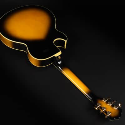 2021 Ibanez LGB300-VYS George Benson Signature - Vintage Yellow Sunburst | Japan 16.5'' Hollowbody Archtop Jazz Guitar Super 58 Humbucker | CoA OHSC image 14