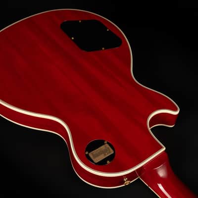 2013 Gibson Custom Shop Les Paul Custom - Heritage Cherry Sunburst | USA Long Neck Tenon 490R / 498T Humbucker Pickups 4.4kg | CoA OHSC image 15