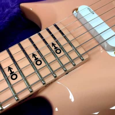 Schecter Diamond Series Prince Cloud Guitar Peach *Factory Stock *Worldwide FREE S/H image 5