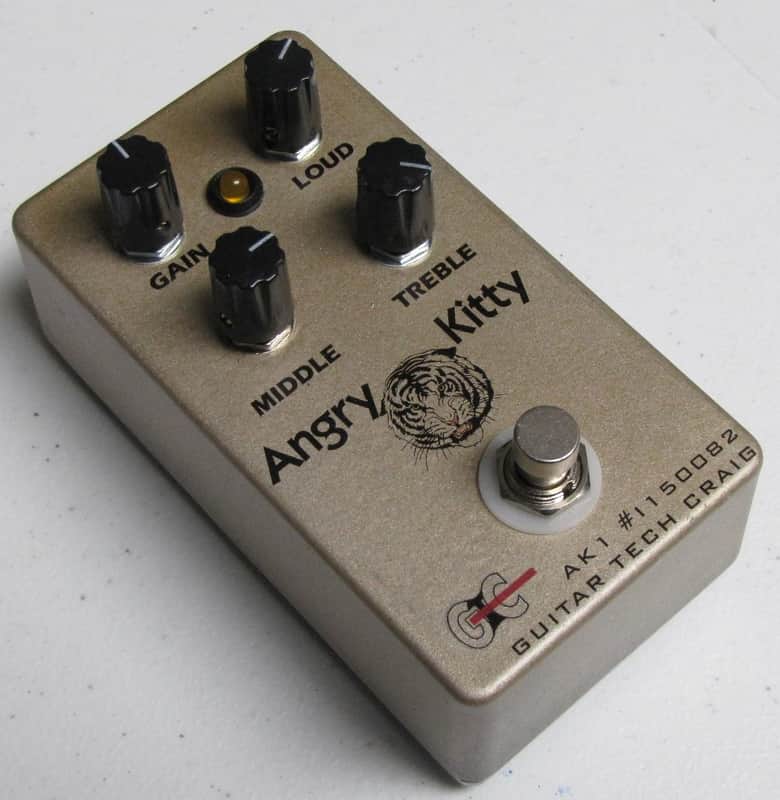 Guitar Tech Craig 🇺🇸 Angry Kitty Fuzz / Distortion based on Rare USSR big muff Modified for HUGE T image 1