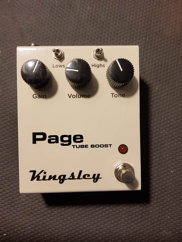 【激レア】Kingsley Page Tube Boost Kingsley Page Tube Boost V2 | Reverb