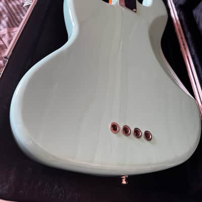 Custom Mark Hoppus Bass Body Allan Corona – Surf Green, Ash, Loaded with Seymour Duncan Pickups image 23