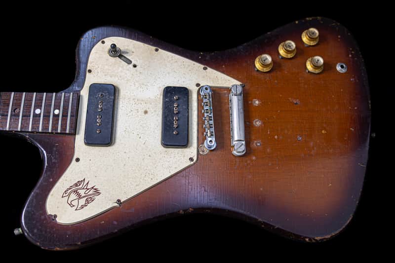 1965 Gibson Firebird Non-Reverse P90 Omar Kent Dykes COA