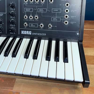 Korg MS-10 Fantastic Monophonic Semi-Modular Synthesizer w/ Very Rare Overlay image 5