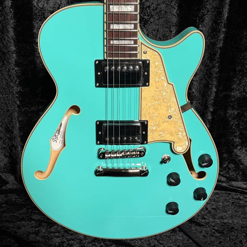 D'Angelico Premier SS Surf Green With Free Gig Bag image 1