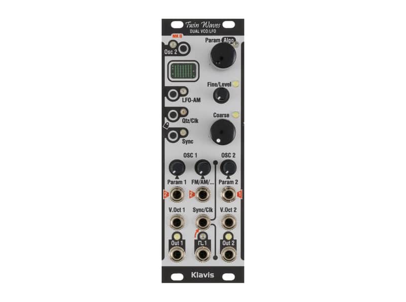 Klavis Twin Waves MkII Dual Digital Oscillator (Silver) [USED] image 1