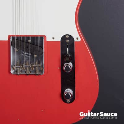 Fender Custom Shop 56 Telecaster Journeyman Aged Fiesta Red 2019 Used (Cod. 1451UG) image 3