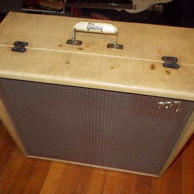 Rare 1961 Gibson GA-100 tweed tube amp EXC image 5