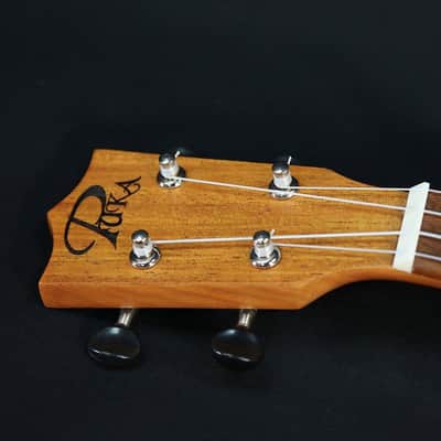 Puka Model PK-PEC Peace Rosette Natural Satin Finish Concert Size Ukulele image 2
