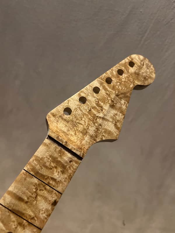 Mind Blowing Birdseye Maple Strat Guitar Replacement Neck image 1