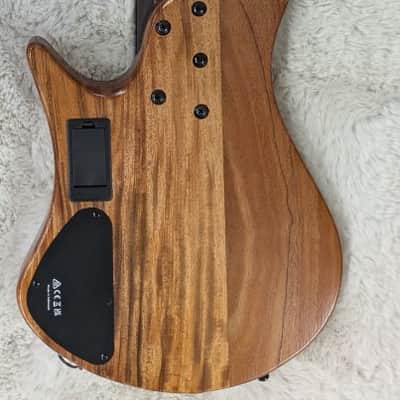 Ibanez EHB1505SMSFNL Headless 5-string Multi-scale Bass Guitar-Natural Low Gloss image 4