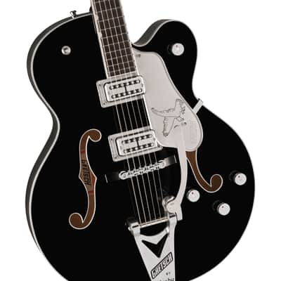 Gretsch Professional Collection Falcon Hollow Body Bigsby Black - Semi Acoustic Guitar image 3