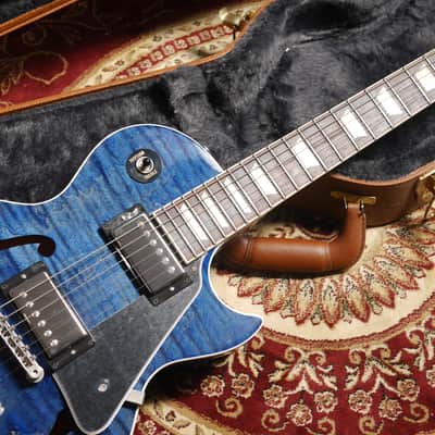Gibson Memphis ES-Les Paul 2016 - Blue Stain image 2