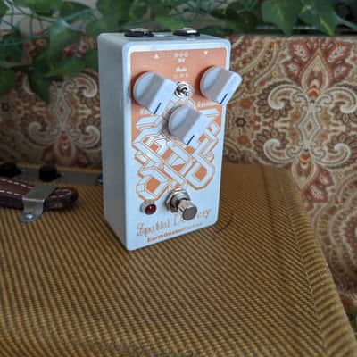 EarthQuaker Devices Spatial Delivery Sample & Hold Envelope Filter V2 2017 - Present - White Sparkle / Orange Print image 1