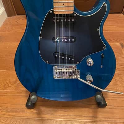 Ernie Ball Music Man Axis Sport (SSS) 1996 - Translucent Blue | Reverb