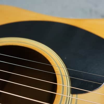 1970s Yamaki W300 Dreadnought Japan Acoustic Guitar w/ Hard Case image 24