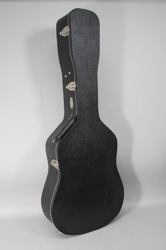 Martin Dreadnought Case Black/Green Interior image 1